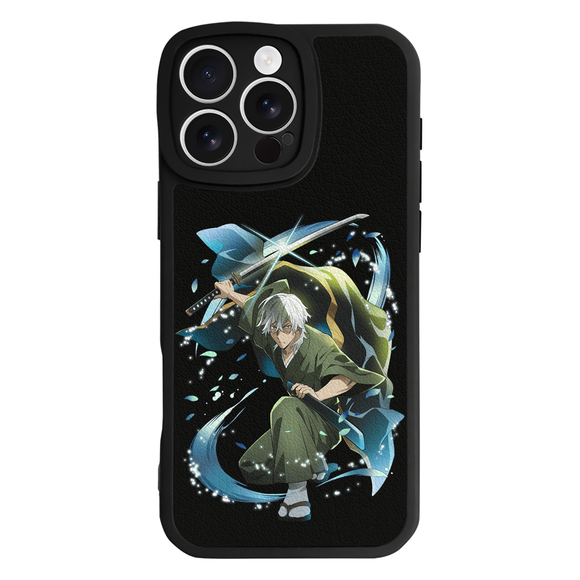 （画像用） 文豪ストレイドッグス Bungo Stray Dogs 【iPhone 16シリーズ対応】シリコンスマホケース（レザー調） 材質：シリコン